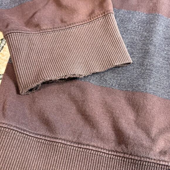 Vintage G Star Raw Y2k Zip Up Sweatshirt Striped Embroidered Sweater Men's XL - Picture 15 of 16